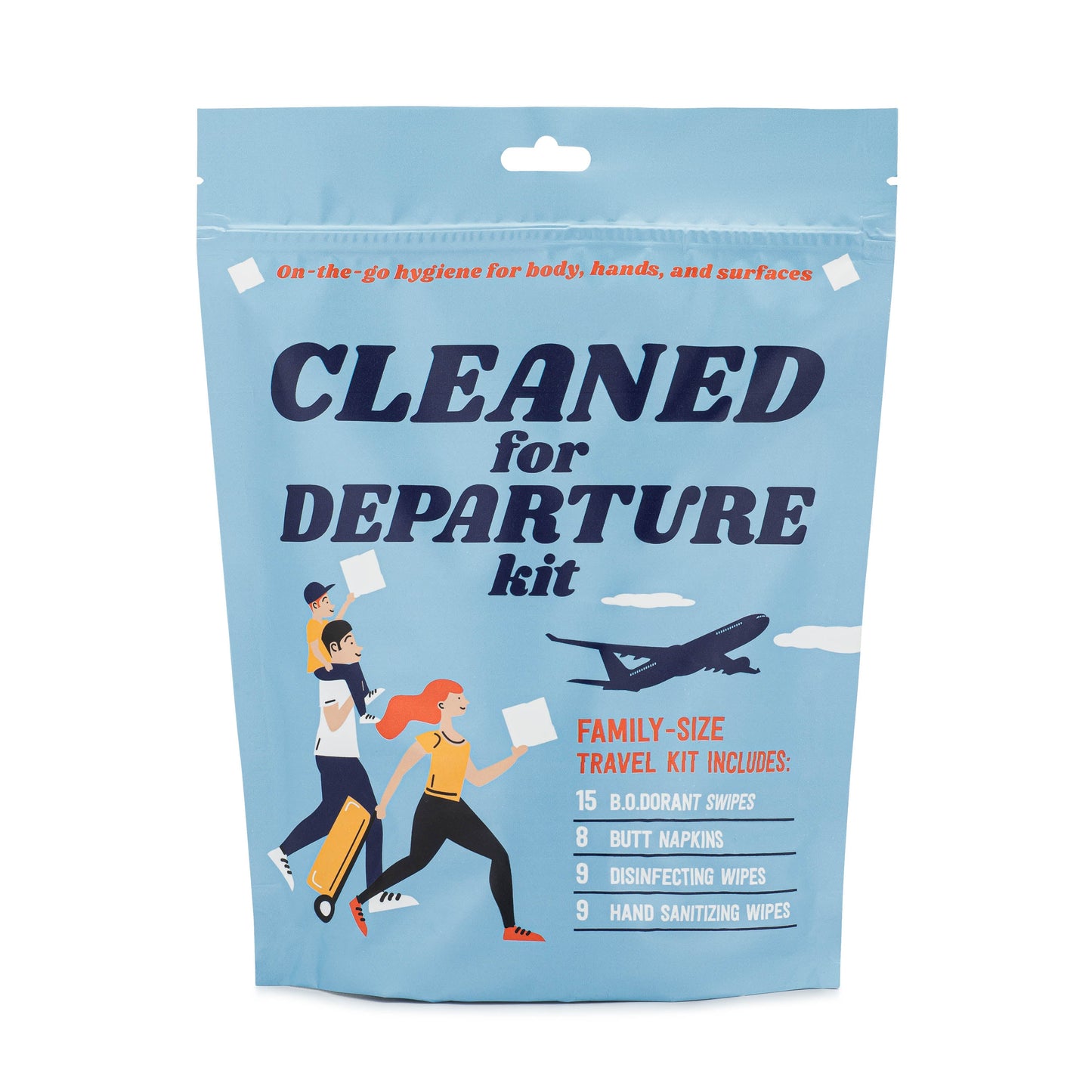 CLEANED FOR DEPARTURE KIT