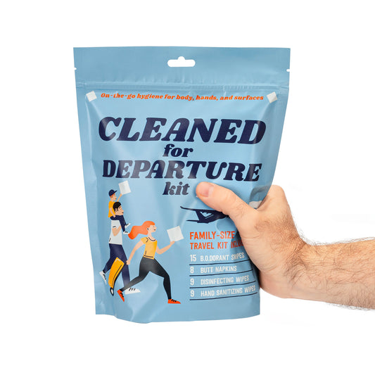 CLEANED FOR DEPARTURE KIT