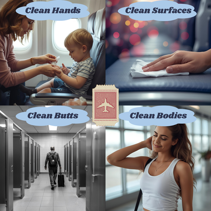 CLEANED FOR DEPARTURE KIT