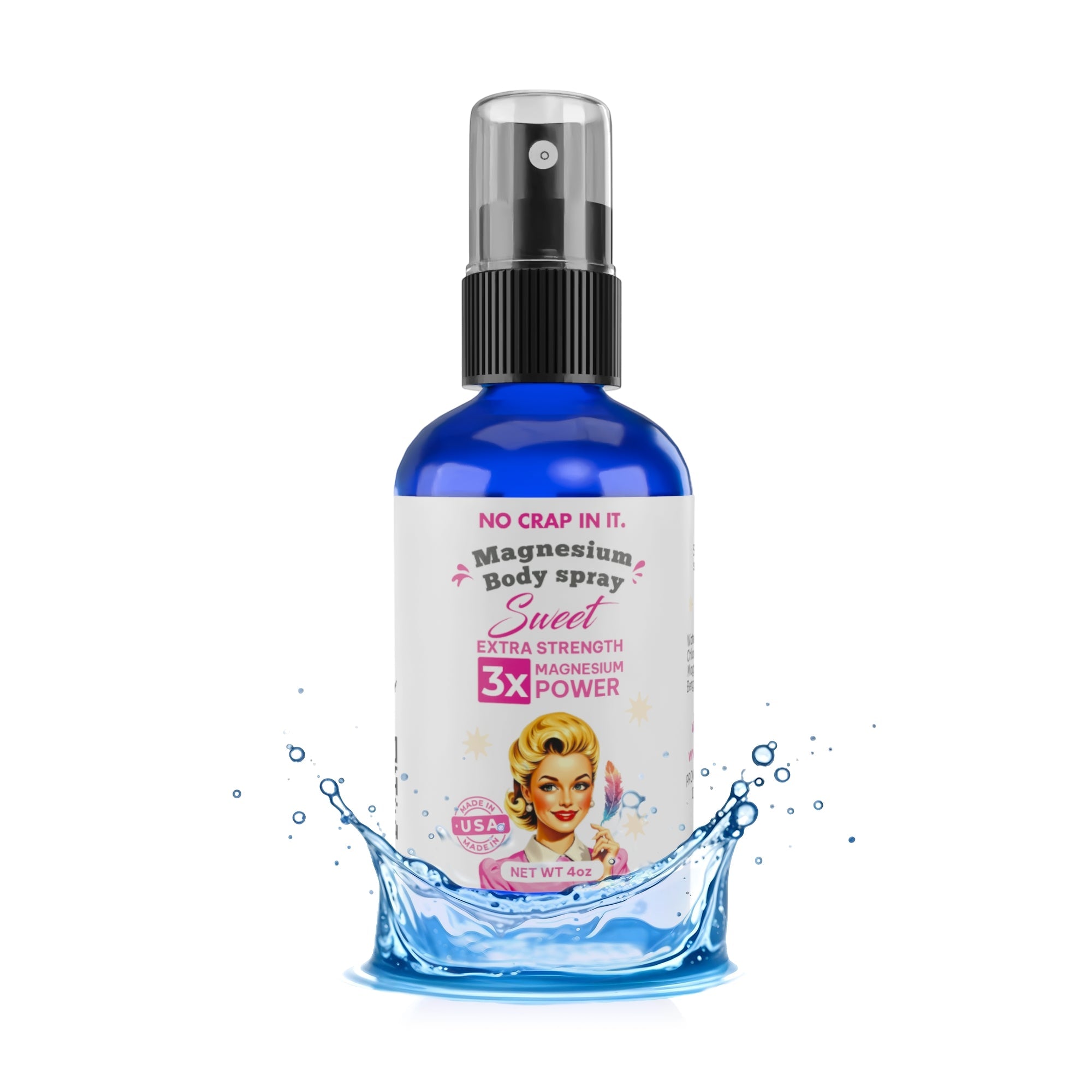 Magnesium Spray for Body Odor