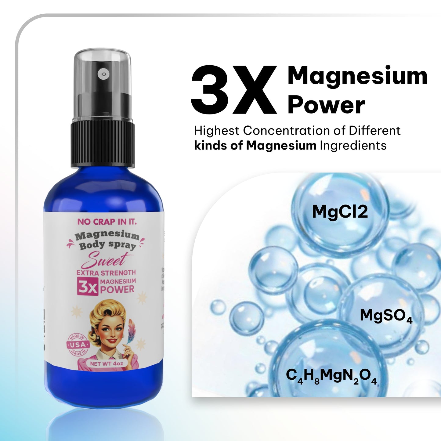 Body Odor Magnesium Spray