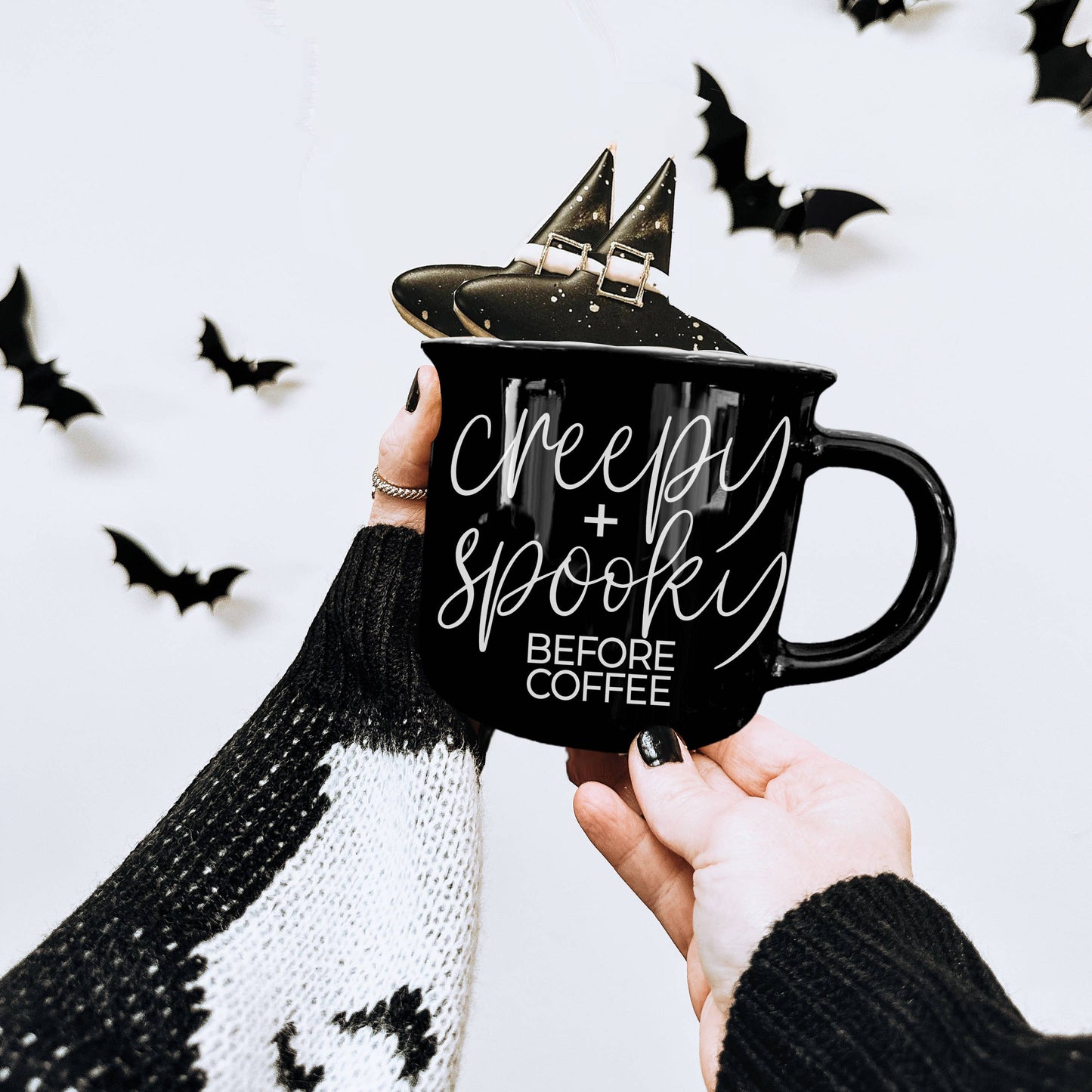 Neutral Fall Coffee Mug, Ceramic Cups for Autumn Home Accent