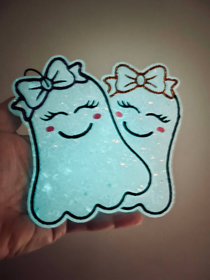 GLOW Ghost Car Freshie 