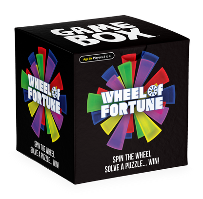 Wheel of Fortune Game Box Cube