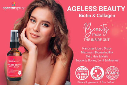Ageless Beauty - Biotin & Collagen Oral Drops