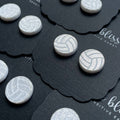Volleyball Acrylic Studs