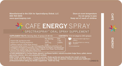 Café Energy Oral Spray Supplement