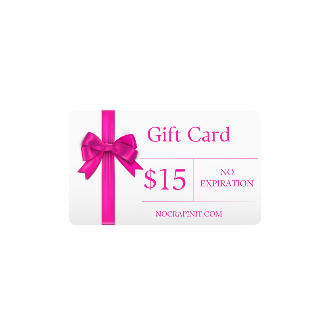 No Crap In It Gift Card