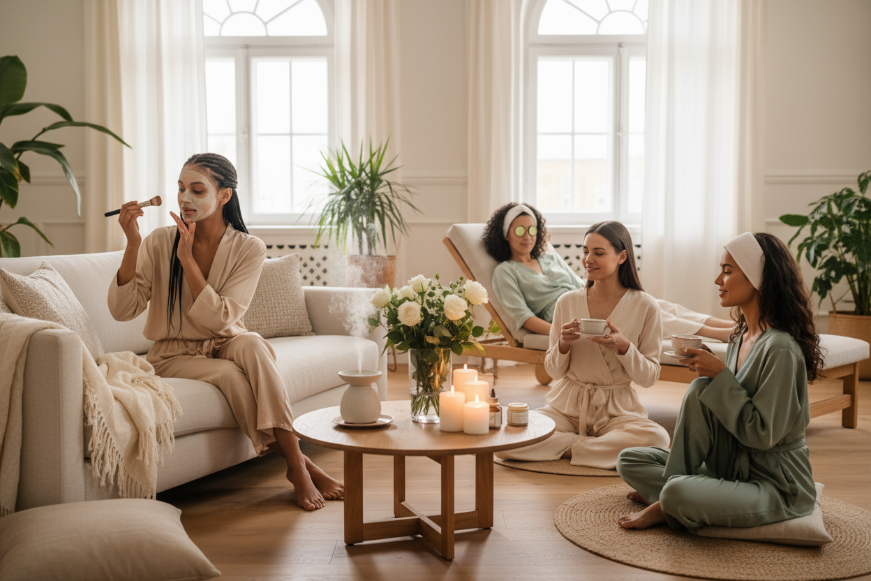 STYLISH WOMEN PROMOTING SELF CARE DAYS