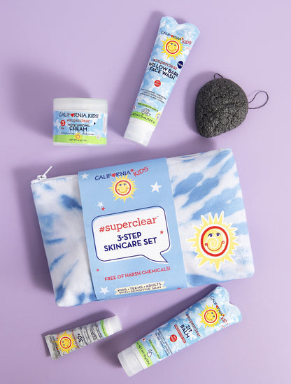 California Kids® #superclear™ 3-Step Skincare Kit